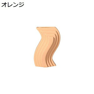 幾何花瓶 彎曲 セラミック 陶磁器 陶芸 花立て 華瓶 花器 花入れ 花生け 置物 飾り 装飾品 北欧風 ins 玄関 客間 リビングルーム 茶室 テーブル ミニマリズム シ