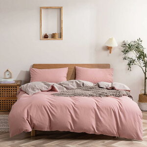 布団カバーセット 4点セット 北欧風 寝具カバーセット 掛け布団カバー カラー 枕カバー ボックスシーツ 洋式?和式兼用 通気性がいい set1 優しい肌触り 四季適用 おしゃれ 洗濯機OK 速乾タイ