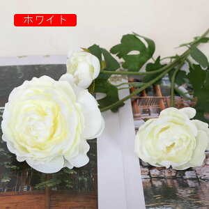 アートフラワー 薔薇 造花 枯れない花 インテリア バラ花束 オーナメント フラワー 北欧風 ウェディングブーケ 転居 ダイニング/玄関/喫茶店/結婚式/パーティー飾り きれい おしゃれ リアル