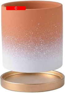 鉢 植木鉢 円型 おしゃれ フプランター 陶器鉢 北欧 セラミック製 底穴あり 皿付き ホワイト ブラック グレー モランディカラー 部屋飾り 室内 おしゃれ 観葉植物 多肉植物 インテリア 円筒