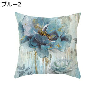 緑 植物 クッションカバー 45×45cm ポリエステル ひんやり 手触り良く 厚手 洗濯OK 銀杏 北欧 花柄 オシャレ 面白い カウチ用 車用 家庭用 ベッドルーム インテリア 装飾枕カバー 座布団カバー