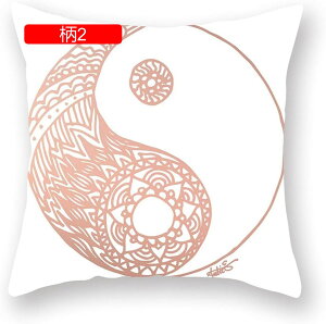 1枚入り クッションカバー 抱き枕カバー 部屋飾り インテリア ソファー用 椅子用 車用 プレゼント 装飾枕カバー 座布団カバー 柔らかい 肌触り良い 汚れ防止 北欧風 プリント柄 ピンク 45×45