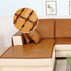 竹マット 竹シーツ ソファカバー スリップ 犬猫対策 カラー ペット用 マルチカバー 多機能 60*70cm 防塵 汚れ防止 滑り止め 爪とぎ防止 竹マット 竹シーツ 洗える こたつカバー 長方形 ラ