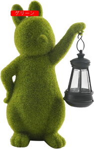 バニーソーラーライト屋外、ウサギソーラーライト かわいいパスウェイライト | 庭の屋外の彫像ライト、置物装飾ライト、芝生、庭用の屋外アート装飾ラップム