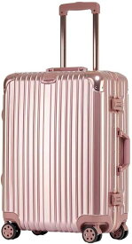 スーツケース アルミフレーム 大型 機内持込 レトロ 四角 静音 傷が目たちにくい アルミフレーム 大型 機内持込 レトロ ファスナー式 耐衝撃360度回転 スーツケース 大容量 耐衝撃 隠しフック機