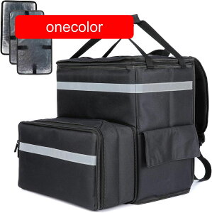 デリバリーバッグ業務用 保温ピザバッグ 保冷バッグ ウーバッグ 大容量 耐荷重 折りたたみ 3枚の仕切り