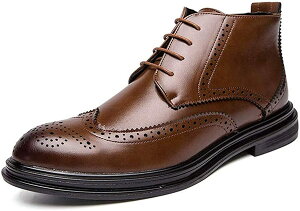 ビジネスシューズ 革靴 ブーツ メンズ ブーツ サイドジップ レースアップ ローカット カジュアル バイク用 アウトドア 防水 防滑 靴 おしゃれ イングランド風 疲れにくい 歩きやすく走れる