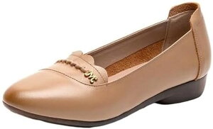 パンプス フラットシューズ 春秋 春夏 おしゃれ スリッポン 女性用 高齢者 靴 快適 柔らかい 疲れない 撥水加工 合皮 普段履き 立ち仕事 ぬげ防止 脱ぎ履きしやすい 幅広 レジャー 日常