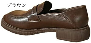 コインローファー フォーマル靴 レディース 女の子 高校生 大きいサイズ ローファー パンプス 学生靴 スクールローファー 厚底靴 女子高生 卒業 スクールシューズ 入園 通学 通勤 高校