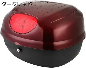 バイク トップケース リアボックス 29L バイクボックス バイク用ボックス 大容量 原付 脱可能式 スクーター フルフェイス収納 ヘルメット入れ