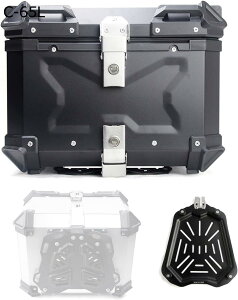 バイク リアボックス バイクボックス トップケース アルミ製 トップケース フルフェイス対応 バイク用 リアボックス 防犯対策 28L 36L 45L 55L 65L 80L 100L フルフェイス収納可能 ヘルメット入れ (S