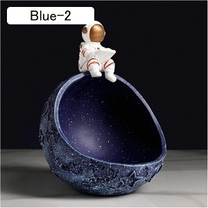֎[   rv @\[ g[ R[ ϕi[ u[{ Astronaut Figuring Statue Key Bowl for Entryway Tabl