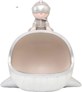 鍵置き 玄関収納 お洒落なインテリア雑貨 キー収納ボウル ジュエリーオーガナイザーコンテナ、 置物収納トレイ貯金箱エントランスキースナックホルダーモダンアートスタチューホームデ