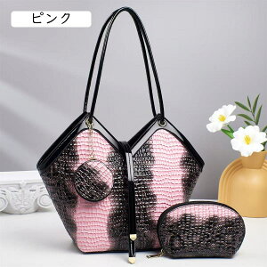 レスポートサックパイソン 蛇柄 トートバッグ LeSportsac 