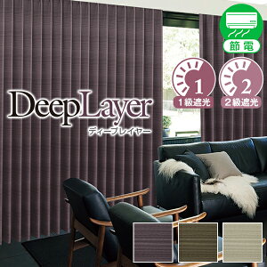 層をなす織地が高級感のある光沢と深みを生む遮光カーテン「Deep Layer(ディープレイヤー)」Cサイズ:(幅)100×(丈)205〜250cm×2枚入り