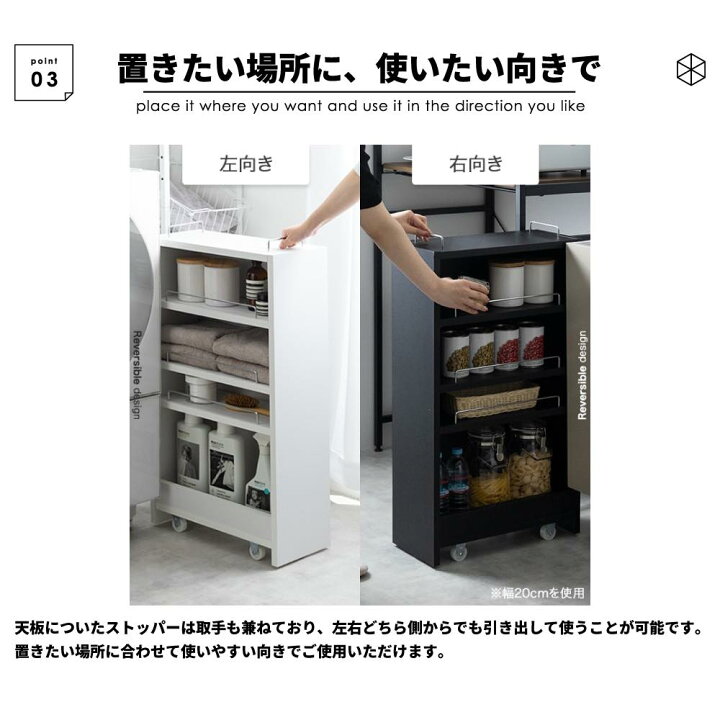 楽天市場】レビュー特典あり キッチン隙間収納 キッチン収納 隙間収納 