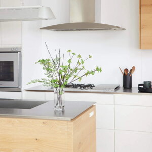 レビュー特典あり ドウダンツツジ 枝 フェイクグリーン フェイクウォーター ガラス 枝物 フェイク グリーン 大きい 大型 国産 日本製 高級 高品質 アーティシャルフラワー 花瓶 セット 新築