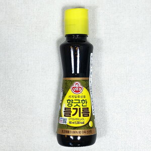 オットギ えごま油 160ml x 1本 えごま油 エゴマオイル オメガ3 韓国 食品 料理 調味料 胡麻油 食材
