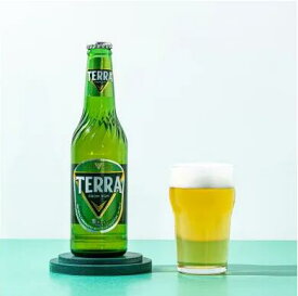 【送料無料】【人気】韓国 TERRA ビール 330ml ×24本　韓国ビール　お酒　瓶ビール