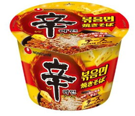 農心 辛ラーメン 焼きそば　チーズ味　炒め麺 カップ麺 105g x 1個 韓国 料理 食品 インスタント ラーメン 乾麺 らーめん 辛い