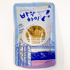 ☆【GONGYUJUBANG】バサクハイ3個セット　おさかなスナック　Fried Fish　韓国お菓子　おつまみ　おいしい