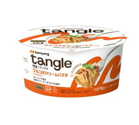 【三養】テングルプルコギクリームパスタ ビッグカップ 115g 16個セット 韓国　ラーメン　スパゲティ