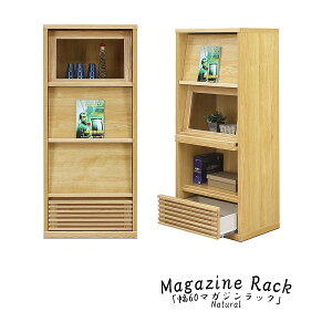15%offクーポン配布中 マガジンラック キャビネット 幅60 サイドボード リビング収納 おしゃれ 収納 収納家具 引き出し ブックシェル 完成品 日本製 収納家具 本棚