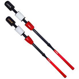 【軽量】 カウンター スイング ゴルフ オールウッド（ゴルフ用）バット型 練習器具　木製シャフト仕様 ゴルフグリップ搭載 COUNTER SWING GOLF (80cm、90cm)