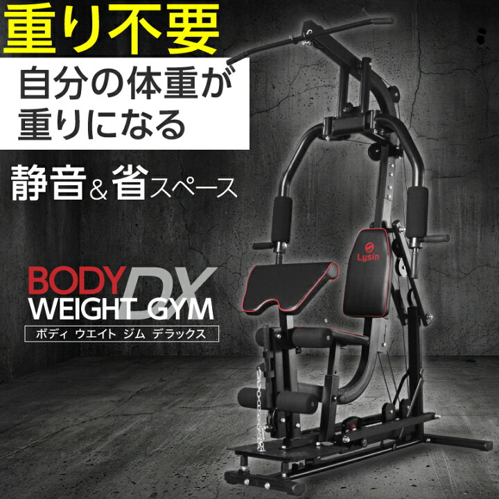 楽天市場】ライシン ホームジム マルチ トレーニング 器具 セット 総合 
