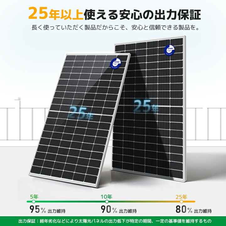 楽天市場】【10％OFFクーポン& P5倍cp！】410W ソーラーパネル 1枚入 