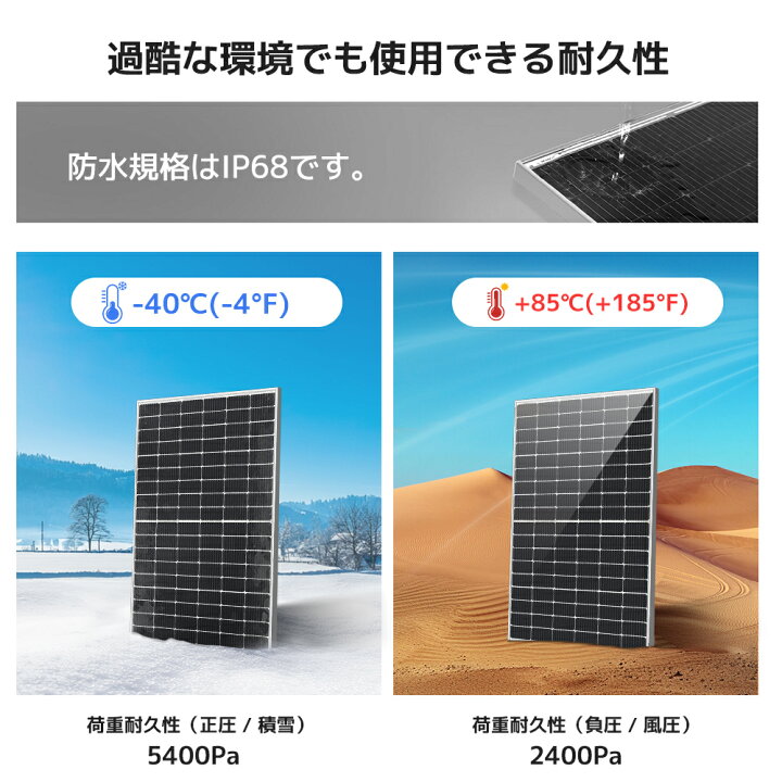 楽天市場】【P10倍up！ 24日まで！】LVYUAN(リョクエン)410W 太陽光 