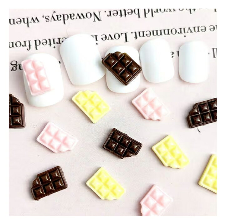 楽天市場】【10%OFFクーポン配付中】板チョコデコパーツアソート5個 