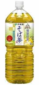 伝承の健康茶 健康焙煎 そば茶 PET 2L ×6本