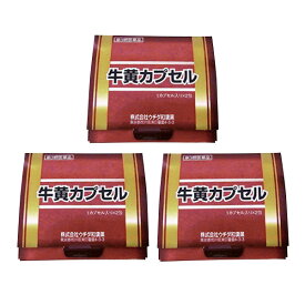 【第3類医薬品】牛黄カプセル　2カプセル×3個セット【ウチダ和漢薬】