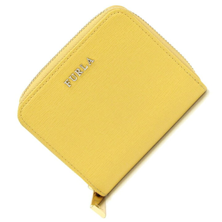 楽天市場】フルラ ラウンドファスナー財布 イエロー レザー 中古 