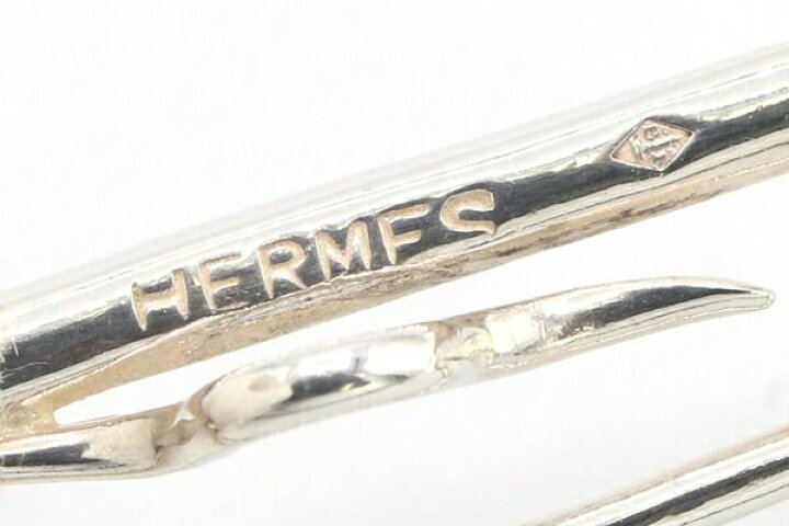 楽天市場】エルメス ピンブローチ ピングローチ シルバー SV ホール  