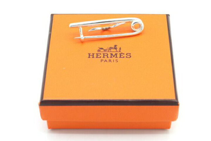 楽天市場】エルメス ピンブローチ ピングローチ シルバー SV ホール  