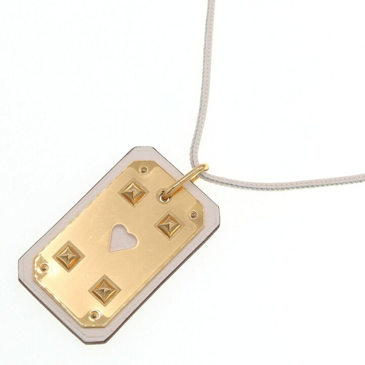 楽天市場】エルメス ネックレス アス ドゥ クールGM ナタ ゴールド金具  