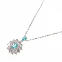 楽天市場】パライバトルマリン ネックレス（カラット数0.2 ～ 0.29ct 