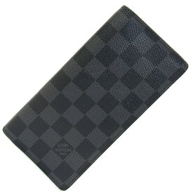 ルイヴィトン 二つ折り長財布 ダミエグラフィット ポルトフォイユ アレクサンドル N61063 中古 ロングウォレット メンズ 男性 LOUIS VUITTON
