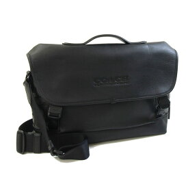 コーチ ショルダーバッグ シグネチャー リーグ バイクバッグ CC072 グレー ブラック レザー キャンバス 中古 クロスボディ メッセンジャーバッグ ロゴ メンズ COACH