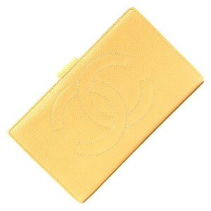 シャネル(CHANEL) キャビアスキン(Caviarskin) 中古 レディース長財布 