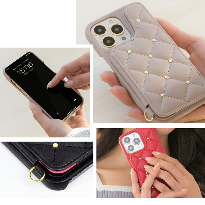 楽天市場 Iphone14 Iphone14pro ケース カード収納 ミラー付き Iphone13 Iphone13pro ケース Iphonese Iphone8 ケース Cecil Mcbee キルティング 背面ケース セシルマクビー ブランド スマホケース おしゃれ かわいい 可愛い アイフォン14プロ 鏡 マグネット