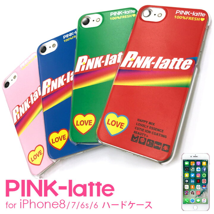 楽天市場 Iphonese 第2世代 Iphone8 ケース Iphone7 ケース Iphone6s ケース Iphone6 おしゃれ 可愛い かわいい Pink Latte ピンクラテ Washハードケース M Factory Store