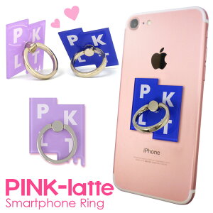 PINK-latte �X�}�z�����O �u�_�C�J�b�g�X�}�z�����O�v �s���N���e ���킢�� �X�}�z�A�N�Z�T���[ �����h�~ �X�^���h ring iPhone Xperia Galaxy