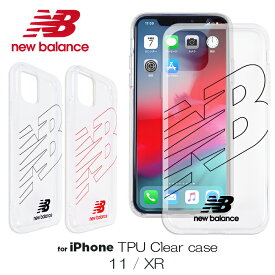 iPhone11 ケース iPhoneXR TPU ケース new balance ニューバランス TPU クリアケース「フライングロゴ」アイフォン11 iphone 11 iphone xr ケース シンプル おしゃれ スポーツ ブランド スマホケース アイフォンxr 透明 背面 クリア ケース