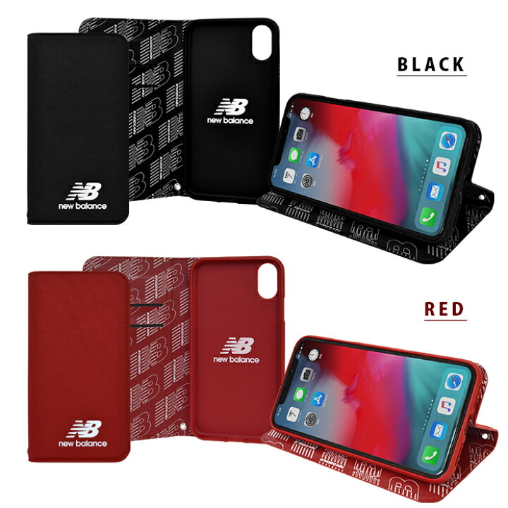 楽天市場 Iphonese 第2世代 Iphone8 ケース Iphone7 手帳型 ケース New Balance ニューバランス Iphone6s Iphone6 ケース シンプル手帳ケース 留め具なし スタンド機能 ストラップホール アイフォン8 おしゃれ スポーツ ブランド M Factory Store