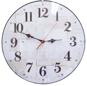 掛時計 リズム時計 アナログ 電波時計 4ZYA06AZ03