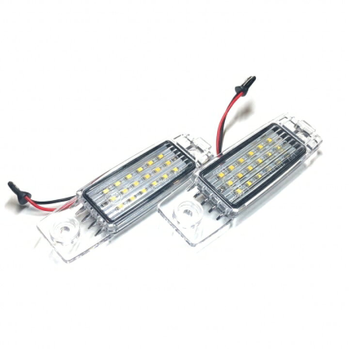 楽天市場 トヨタ 専用 Cba Ncp3 １８連ｌｅｄナンバー灯ユニット 1103 2 ｍ ファクトリー