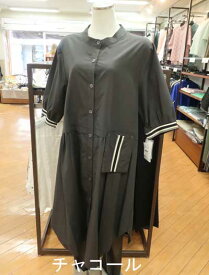 【40%off】Rough Rare♪レトロ感もあるテープデザインワンピース♪